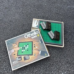 【昭和レトロ】ツクダオリジナル オセロゲーム盤 ヴィンテージボードゲーム 箱付きの画像