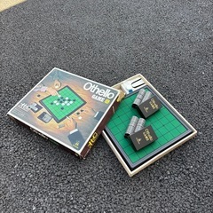 【昭和レトロ】ツクダオリジナル オセロゲーム盤 ヴィンテージボードゲーム 箱付きの画像