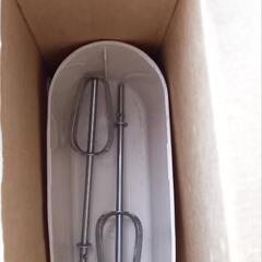 電動ハンドミキサー　収納ケース、箱ありの画像