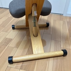 宮武製作所プロポーションチェア(背もたれ付) ブラウン CH-880HW(BR)の画像