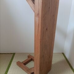 木製ベンチ　　サイズ：（約）長86㎝ｘ奥25㎝ｘ高40㎝の画像