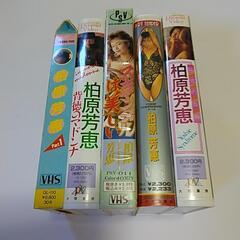 柏原芳恵ビデオテープセットの画像