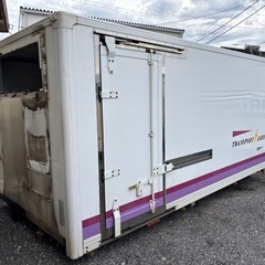 アルミコンテナ2 保冷庫　鍵付きの画像