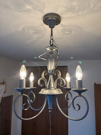 シャンデリア　4灯　引掛シーリング