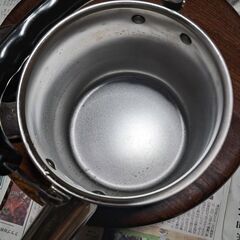 ステンレスやかんの画像