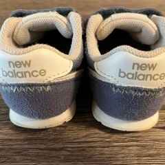 ニューバランス ベビーシューズ 373 ブルー 13㎝の画像