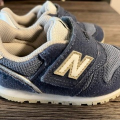 ニューバランス ベビーシューズ 373 ブルー 13㎝の画像