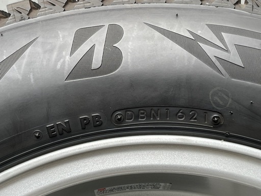 ブリヂストンDM-V3 175/80/R16 16インチ ホイール付き4本セット
