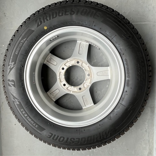 ブリヂストンDM-V3 175/80/R16 16インチ ホイール付き4本セット