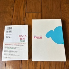 すこやか親子の育児全書と赤ちゃん教育頭のいい子は歩くまでに決まるの画像