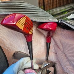 値下げMIZUNO初心者🔰左利き女性用ゴルフクラブセットの画像