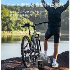 電動空気入れ　車用　自転車用の画像