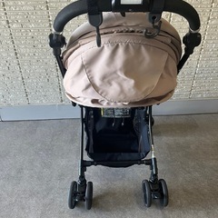 コンビA型ベビーカー　メチャカルハンディ オート4キャス  compact エッグショック HG（アンティークベージュ）の画像