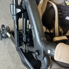 コンビA型ベビーカー　メチャカルハンディ オート4キャス  compact エッグショック HG（アンティークベージュ）の画像