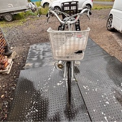 商談中、アシスト自転車の画像