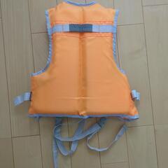 ライフジャケット　身長90〜100cm　子供　キッズ　フローティングベスト　Ｓ　の画像