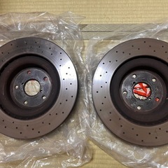 Subaru OEM STI VAB Brembo フロント 左右 ローターの画像