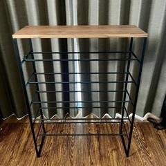 tower シューズラック　山崎実業の画像