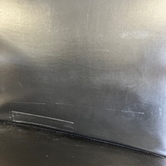 ☆値下げ☆W2506-550 モダンチェア ブラック 中古 キズ汚れサビ有りの画像
