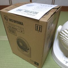 首振りサーキュレーター扇風機動作品 アイリスオーヤマ マカロン PCF-MKM15-Wの画像
