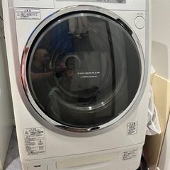 ドラム式洗濯機　無料　要引取り　稼動品の画像