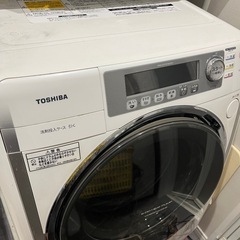 ドラム式洗濯機　無料　要引取り　稼動品の画像