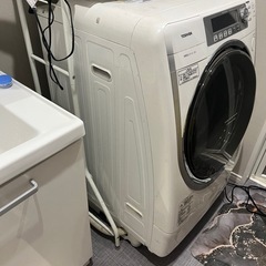 ドラム式洗濯機　無料　要引取り　稼動品の画像
