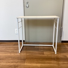 折りたたみデスク【町田市再生家具】　0720の画像