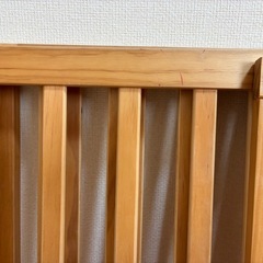 【取引中】日本育児　ベビーサークル 8枚セット　色ナチュラルの画像