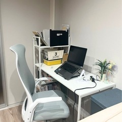 【美品】デスク椅子セット（単品¥6000）の画像