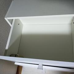 お取引き中　小さい二段引出しの画像