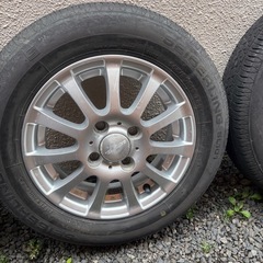 決まりました　13インチ　タイヤ　ホイールの画像