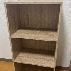 カラーボックス2台(美品)の画像
