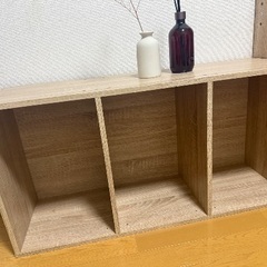 カラーボックス2台(美品)の画像