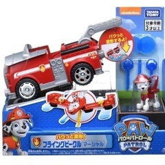 パウ･パトロール フライングビークル マーシャル他2個セットの画像