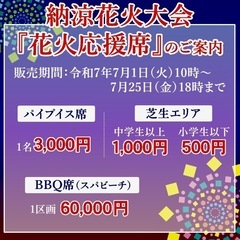 【残り2枚1セット】べっぷ火の海まつり　7/27(日)納涼花火大会チケットの画像