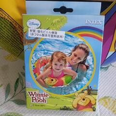 チビちゃん用　ディズニー　ぷーさん浮き輪②　プール海水浴用品の画像