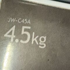 Haier 洗濯機 4.5kg JW-C45A 2017年製 多治見市 引き取り限定の画像