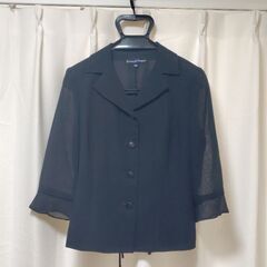 喪服　ブラウス　パンツ　スカート　夏用　9号の画像