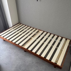 ニトリ　ベッドフレームシングルの画像