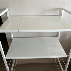 伸縮できるラックの画像