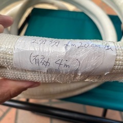 中古2分3分ペアコイル 4m強　エアコンパーツの画像