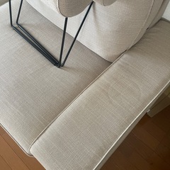 IKEA KIVIK 3人掛けソファ　ベージュの画像