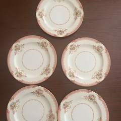 【お譲り先決定】三郷陶器 プレート皿×5の画像