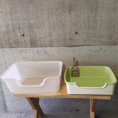 大型猫のトイレの画像