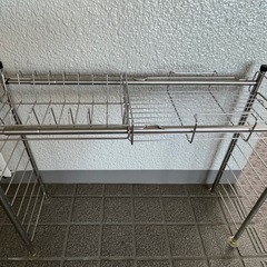 ニトリ　水切りラックの画像