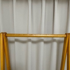 美品⭐︎折りたたみハンガーラックの画像