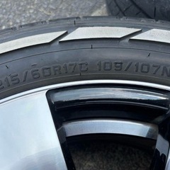 ファブレス17インチ ホイールセット　ハイエース　レジアスエースの画像