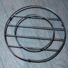 美品・ステンレス製やかん・やかん置きセット❗の画像