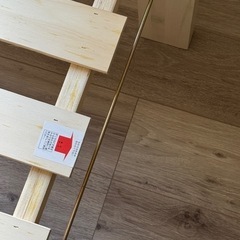 解体可能　コンセント&引き出し付き　ニトリ　シングルベッドの画像
